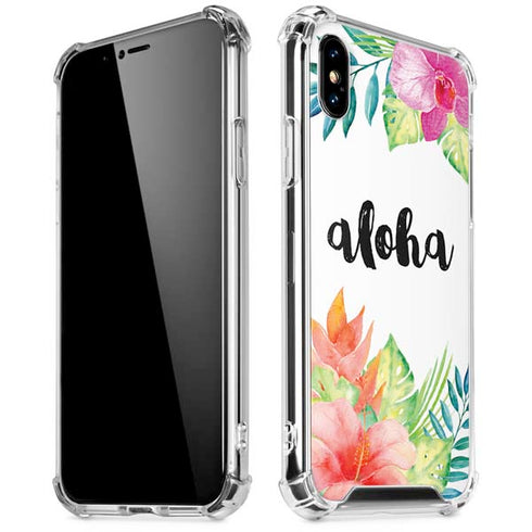 Aloha Tropical iPhone XS Max Clear Case